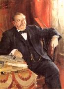 Anders Zorn President Grover Cleveland painting